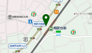 OdakyuOX相武台店の地図画像