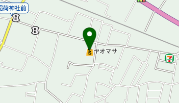 ヤオマサ渋沢店の地図画像