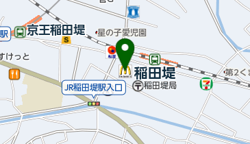 ニューヤヒロパルケ稲田堤駅前店の地図画像