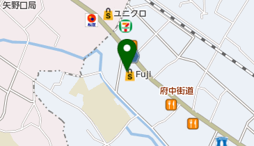 Fuji稲田堤店の地図画像