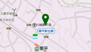 OdakyuOX栗平店の地図画像