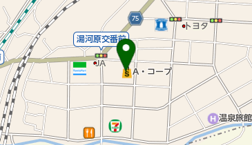 A・コープゆがわら店の地図画像