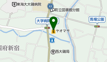 ヤオマサ大磯店の地図画像