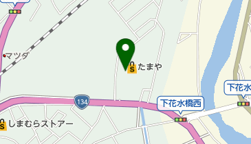 たまや大磯店の地図画像