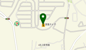 京急ストア湘南池上店の地図画像