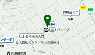 肉のハナマサ港南台店の地図画像