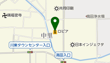 ロピア小田原高田店の地図画像