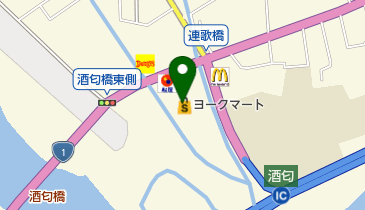 ヨークマート酒匂店の地図画像