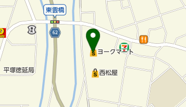 ヨークフーズ南原店の地図画像