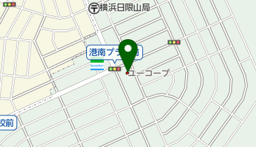 ユーコープ日限山店の地図画像
