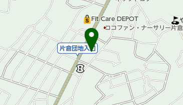 ユーコープ片倉店の地図画像