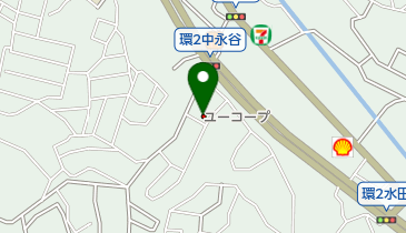ユーコープ下永谷店の地図画像