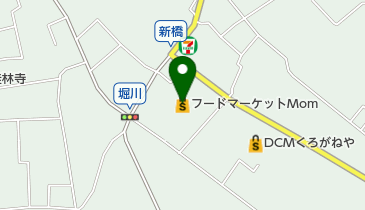 フードマーケットMom堀川店の地図画像
