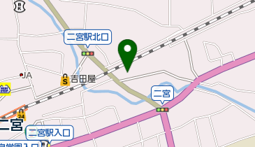 ユーコープ二宮店の地図画像