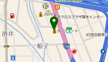 ヨークマート厚木インター店の地図画像