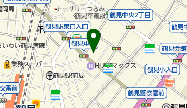Olympic鶴見店の地図画像