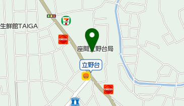 ユーコープハーモス座間の地図画像
