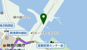 全日本海員生活協同組合大桟橋店の地図画像