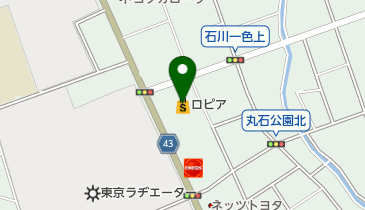 ロピア石川店の地図画像