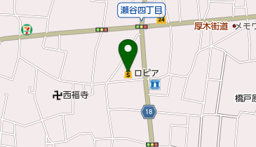 ロピア瀬谷橋戸店の地図画像