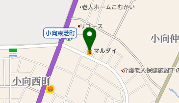 フーズマーケットさえき小向店の地図画像