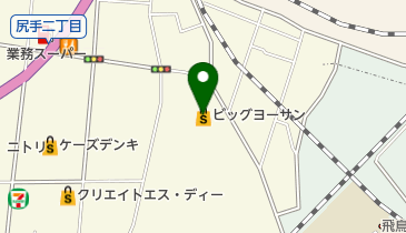 ビッグヨーサン鶴見店の地図画像