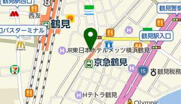 京急ストア京急鶴見店の地図画像