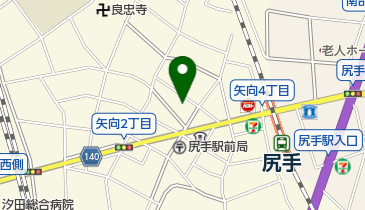 マルダイ矢向店の地図画像