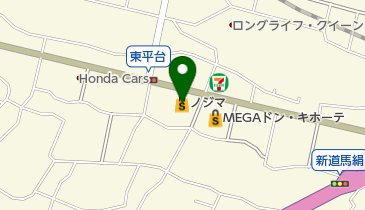 ロピア馬絹店の地図画像