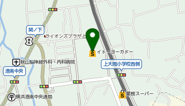 ヨークフーズ上大岡店の地図画像