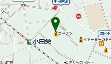 ロピア小田栄店の地図画像