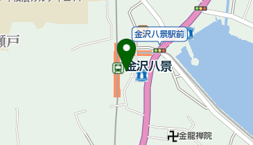 京急ストア金沢八景店の地図画像