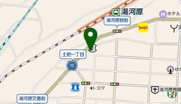 小田原百貨店湯河原店の地図画像