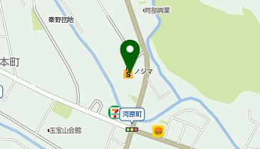 ロピア秦野店の地図画像