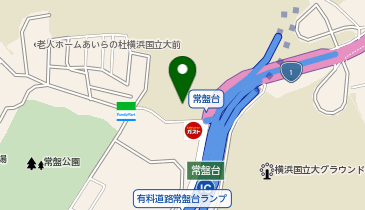 食品館あおば常盤台店の地図画像