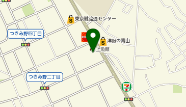 角上魚類つきみ野店の地図画像