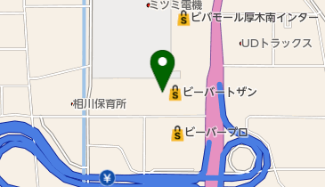 コーナンビーバートザン厚木店の地図画像