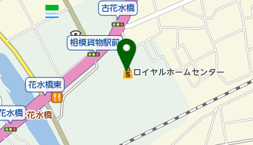 ロイヤルホームセンター湘南大磯の地図画像