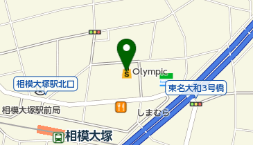 Olympic相模大塚店の地図画像