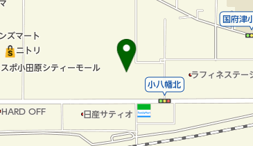 スーパービバホーム小田原国府津店の地図画像