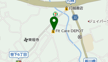 Fit Care DEPOT笹下店の地図画像