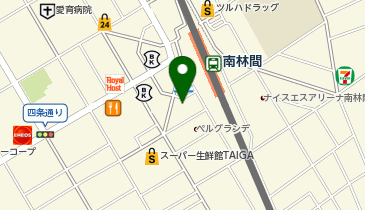 マツモトキヨシ南林間店の地図画像