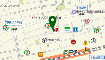 マツモトキヨシ平塚パールロード店の地図画像