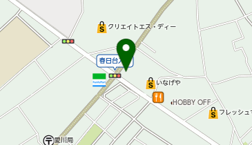 ウェルパーク愛川春日台店の地図画像