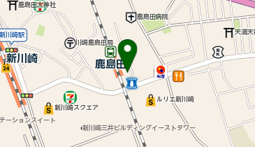 マツモトキヨシ鹿島田駅ビル店の地図画像