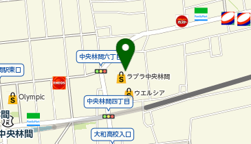マツモトキヨシラプラ中央林間店の地図画像