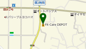 Fit Care DEPOT二ッ池店の地図画像