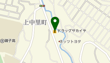 ドラッグサカイヤ上中里店の地図画像