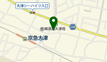 ウィング湘南大津店の地図画像