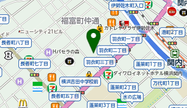 マツモトキヨシ伊勢佐木一丁目店の地図画像